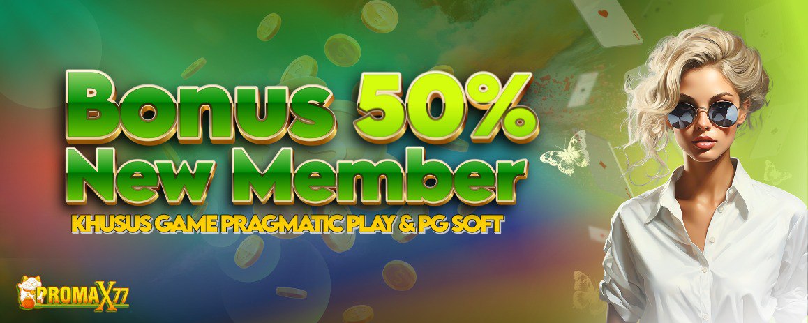 BONUS NEW MEMBER 50% PP&PG